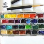 artist watercolor painting