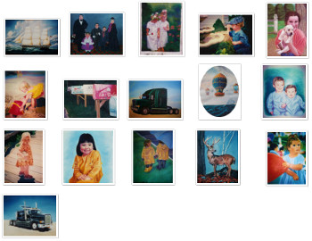 artist oil painting portfolio
